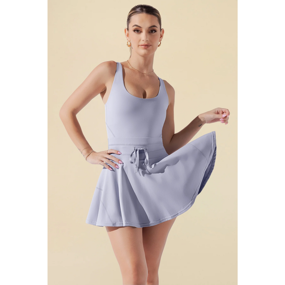 Popflex Twirl Dress - Country Blue - XS